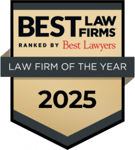 2025 Law Firm of the Year official badge, Best Law Firms Ranked by Best Lawyers